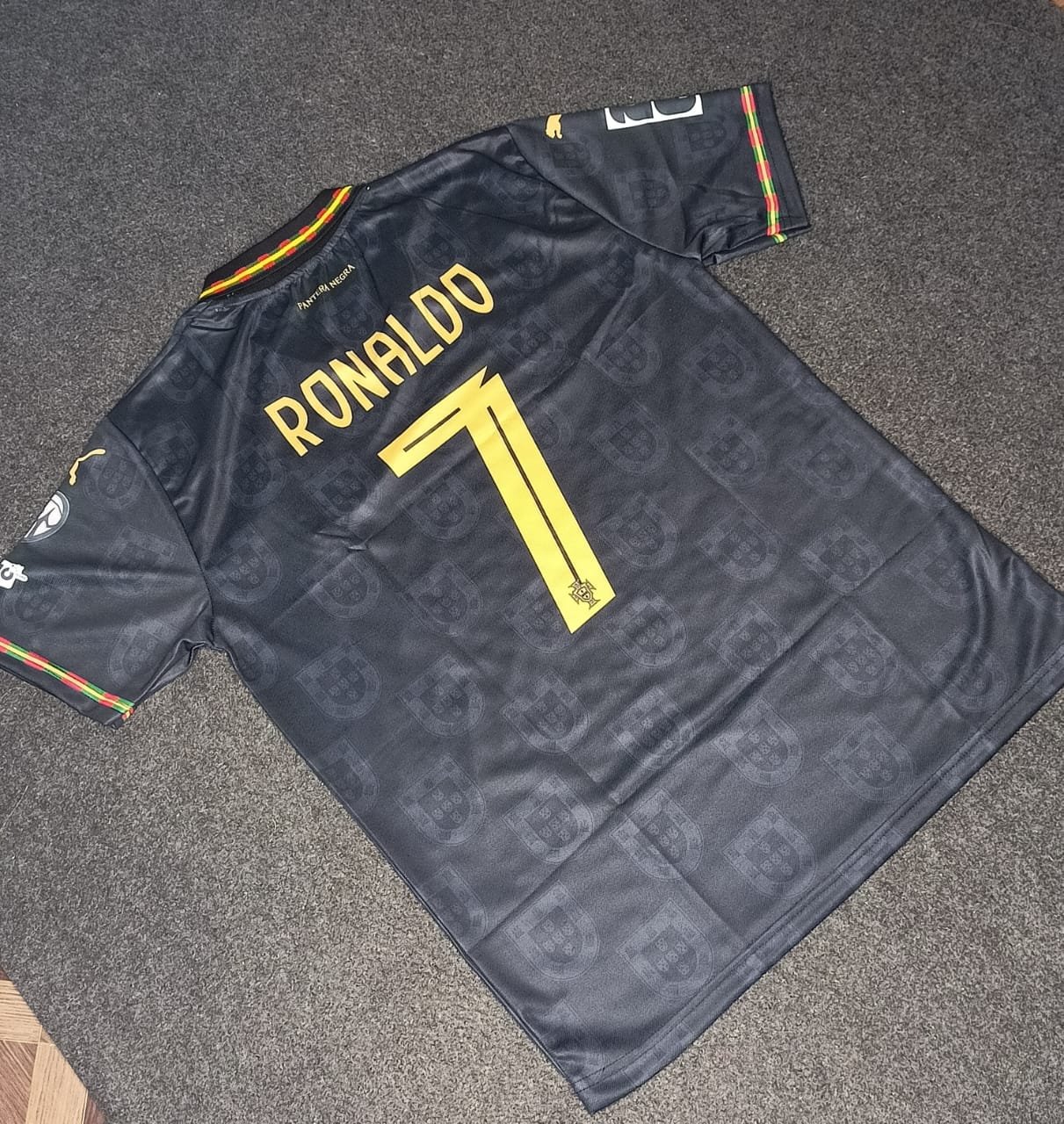 Ronaldo Portugal 2026 Black Panther Stadium Kit