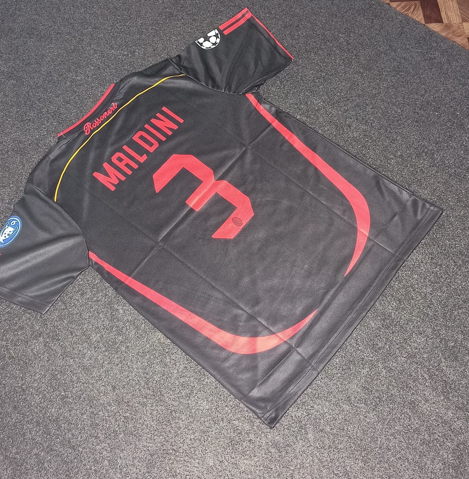 Maldini Ac Milan 2006-07 3rd Jersey
