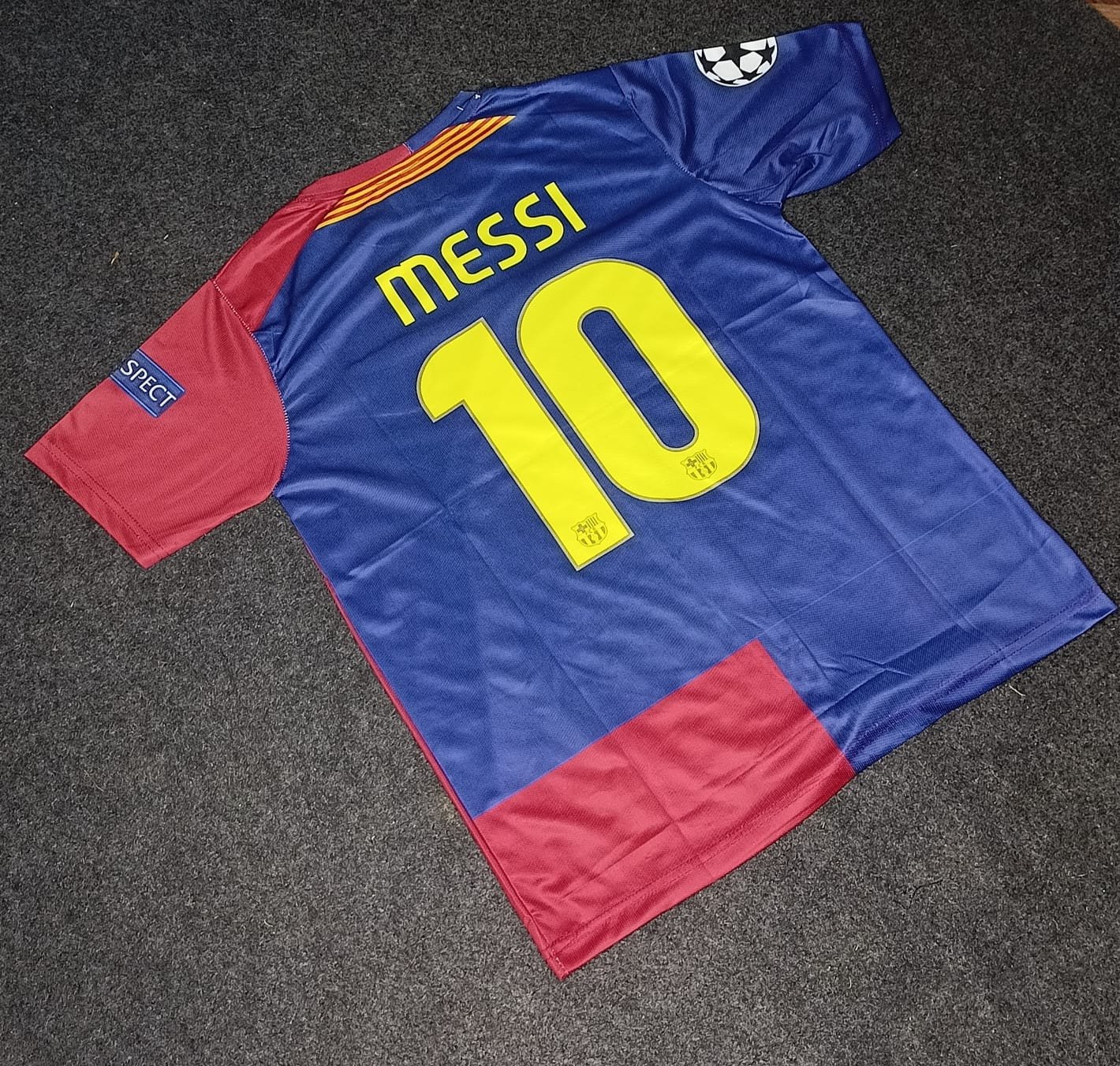 Messi Barcelona 2008-09 Retro Home Jersey