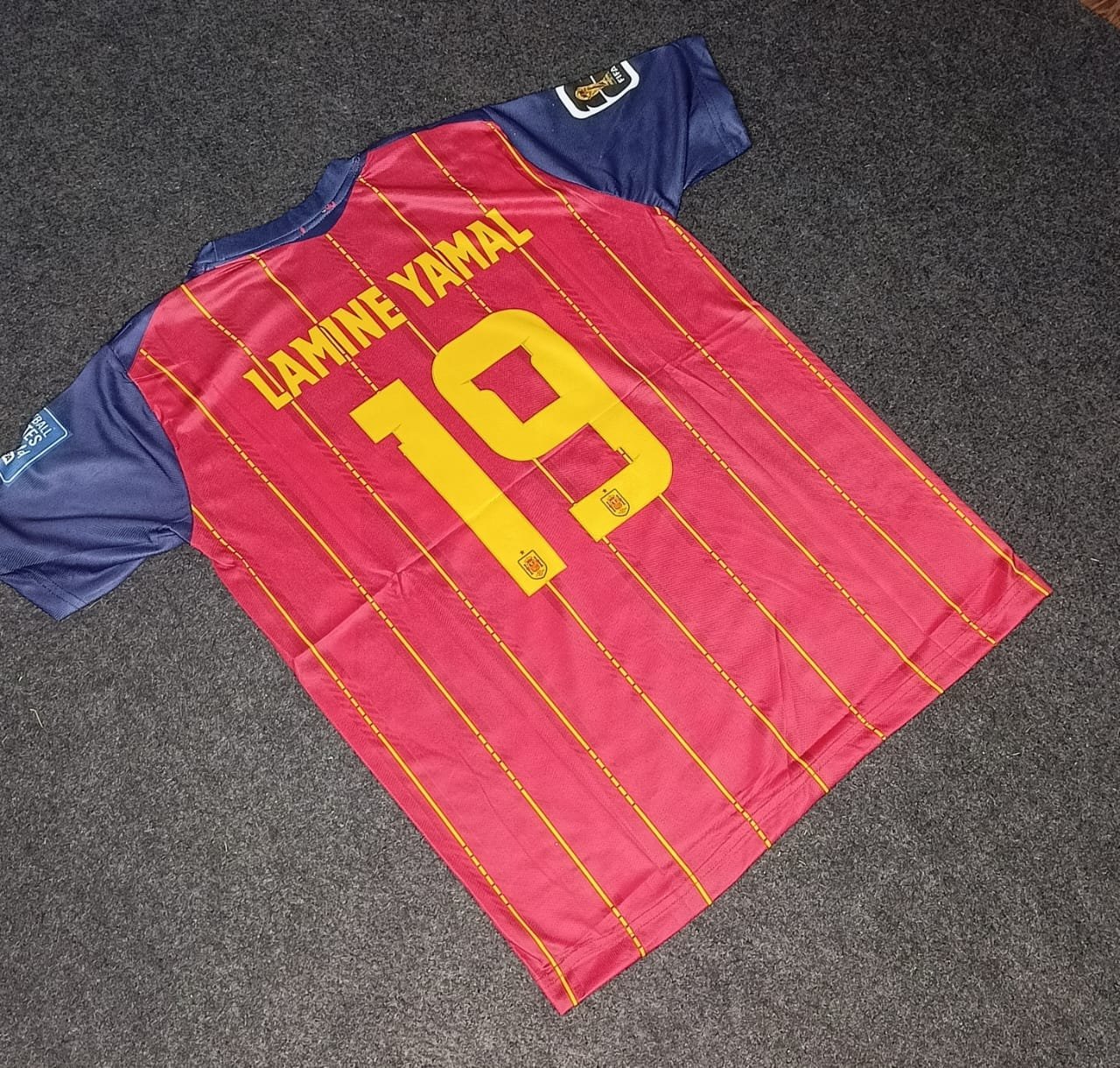 Lamine Yamal Spain 2026 WorldCup Home Kit