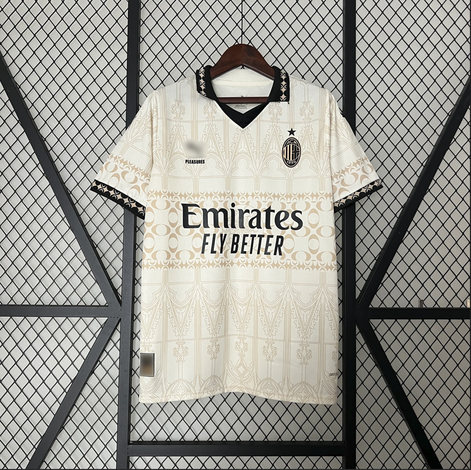 AC Milan x Pleasures fourth Kit 2023-2024