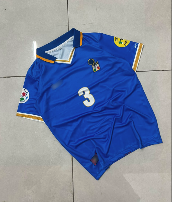 1996 Italy Home Maldini 3
