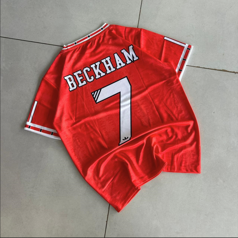 Manchester United Home 1990-1992 Beckham 7