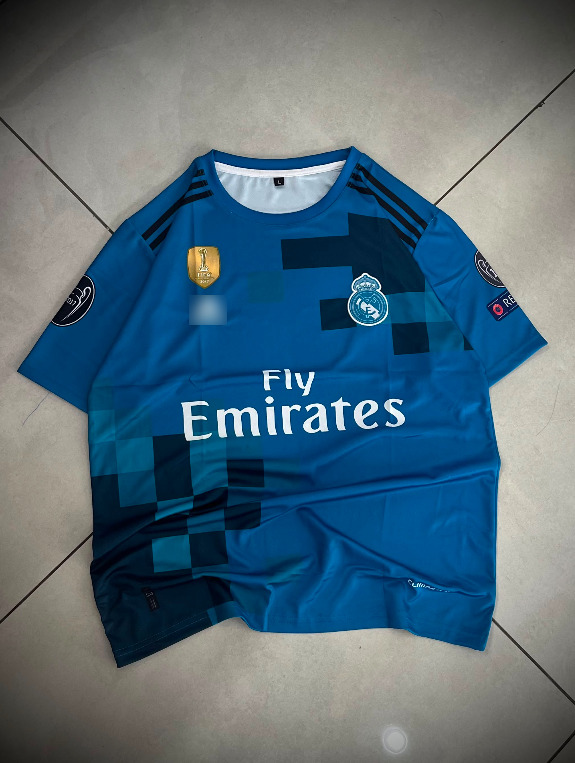 Real Madrid 2017-18 Third Retro Jersey Ronaldo 7