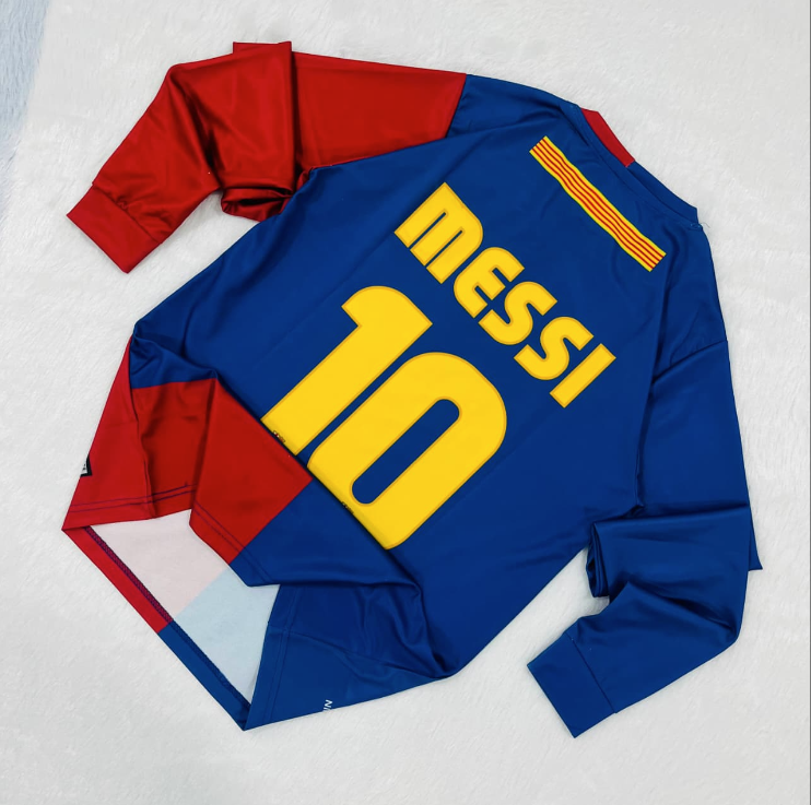 FC Barcelona 2009 Messi 10 Full Sleeve